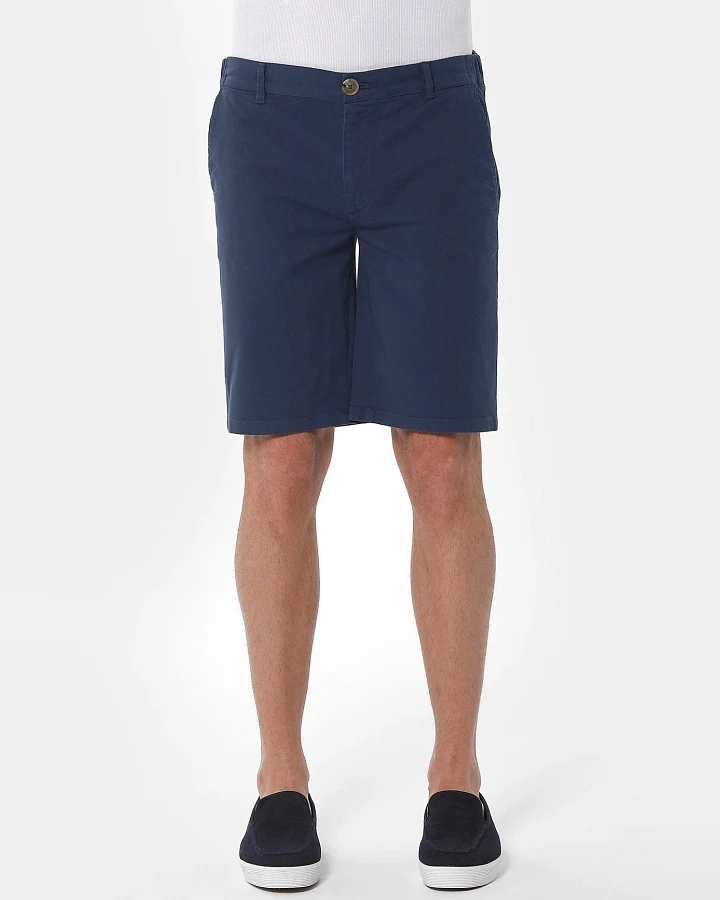 ORGANICATION Herren vegan Chino Shorts Navy Blau