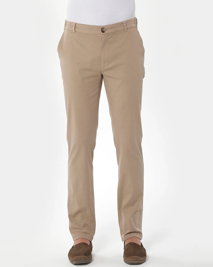 ORGANICATION Herren vegan Chino-Hose Beige