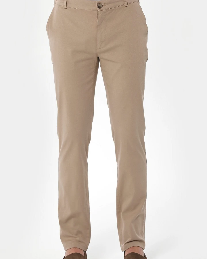 ORGANICATION Herren vegan Chino-Hose Beige