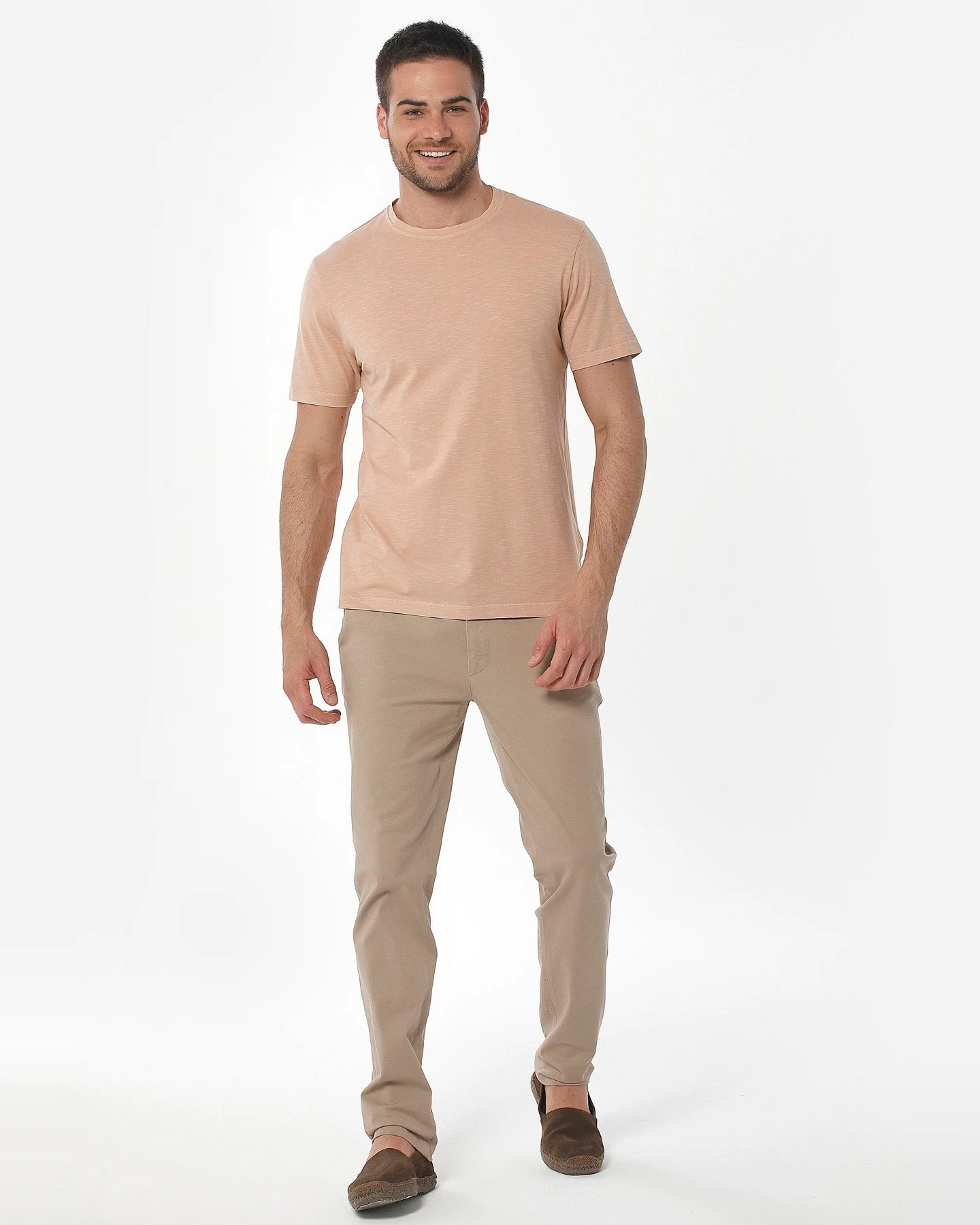 ORGANICATION Herren vegan Chino-Hose Beige – Ansicht 2