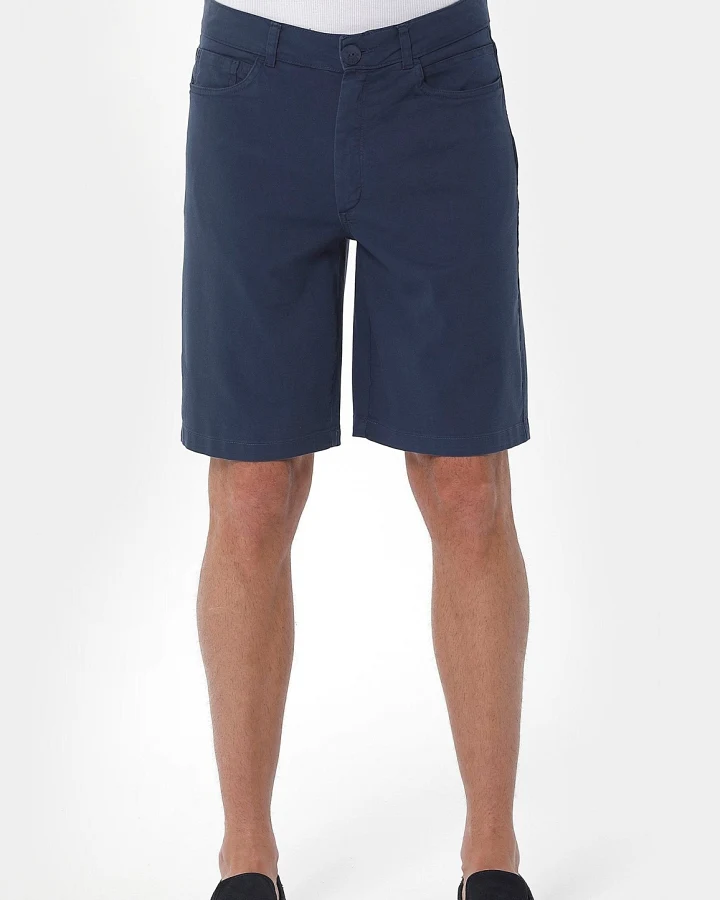 ORGANICATION Herren vegan Shorts Five Pocket Navy Blau