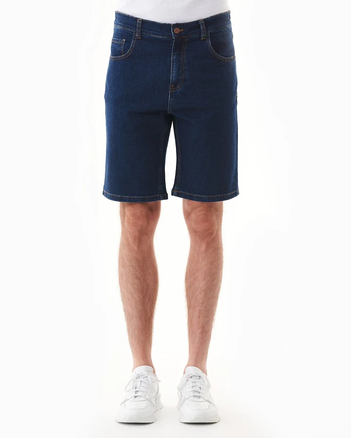 ORGANICATION Herren vegan Denim Shorts Mid Blue