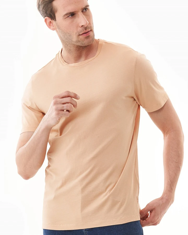 ORGANICATION Herren vegan T-Shirt Zwiebelschale Orange