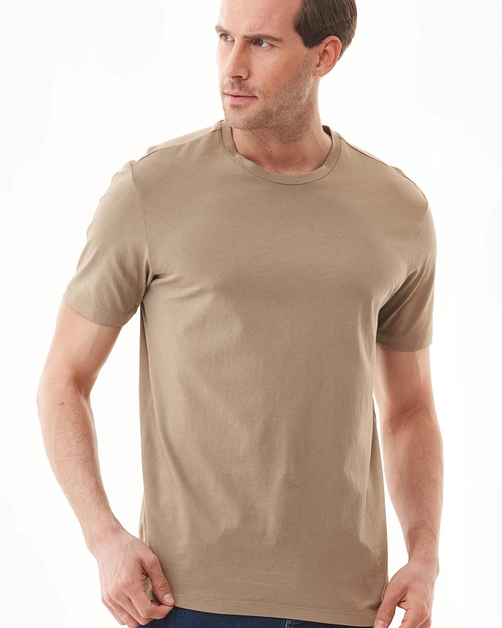 ORGANICATION Herren vegan T-Shirt Eichel Braun