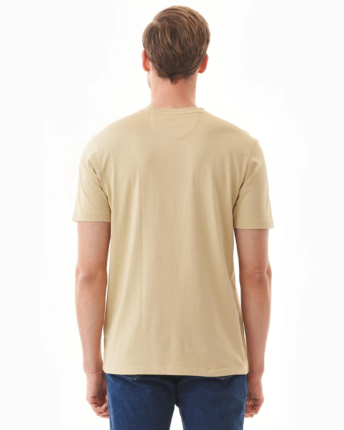ORGANICATION Herren vegan T-Shirt Schweißblume Gelb – Ansicht 2