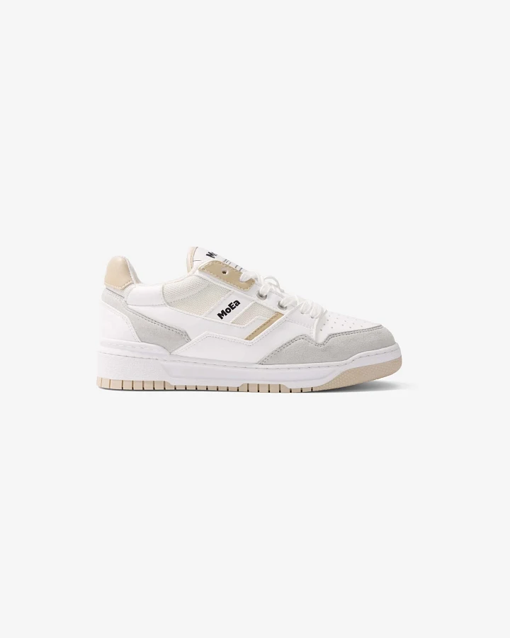 MoEa Herren vegan Sneaker Gen2 Corn Weiß & Beige