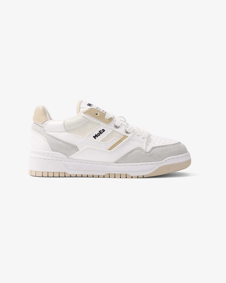 MoEa Herren vegan Sneaker Gen2 Corn Weiß & Beige