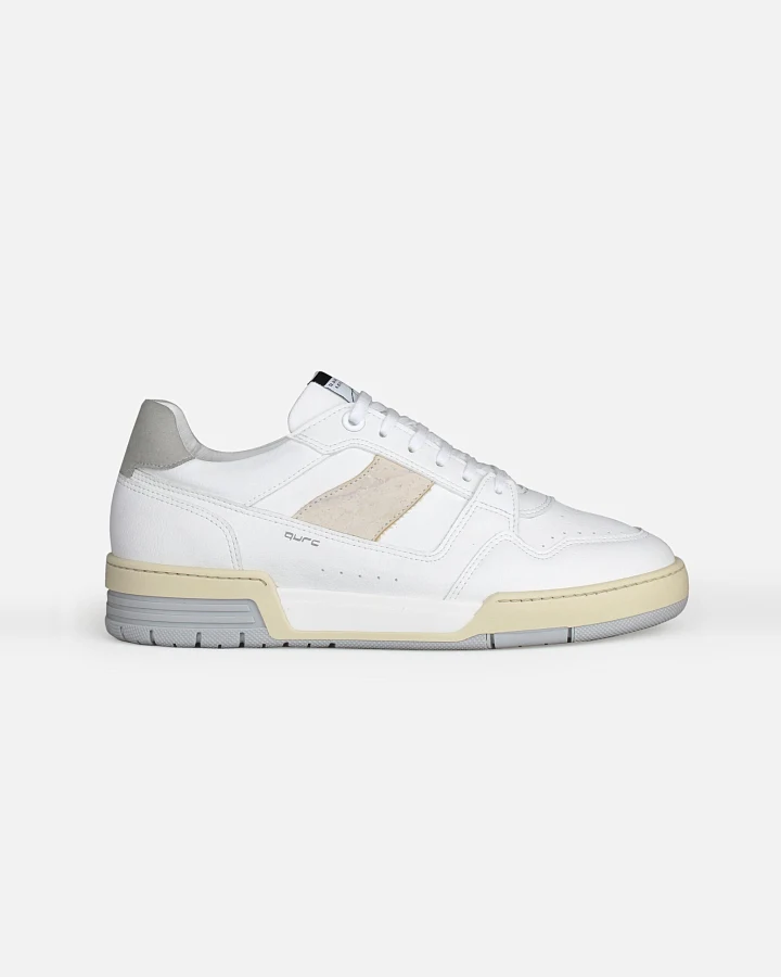 QURC Herren vegan Sneaker Heritage Cloud Weiß