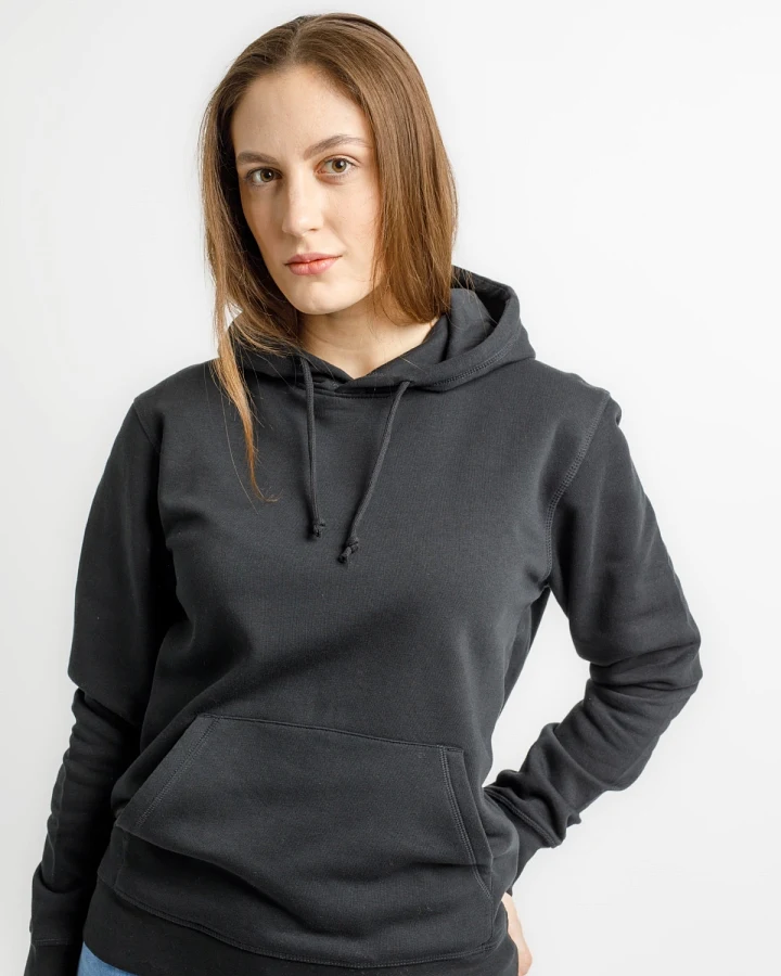 TORLAND Damen vegan Kapuzenpulli Drummer Schwarz