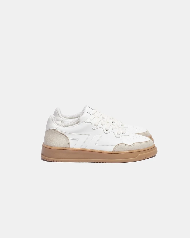 Zèta Herren vegan Sneaker Bêta B2 Weiß
