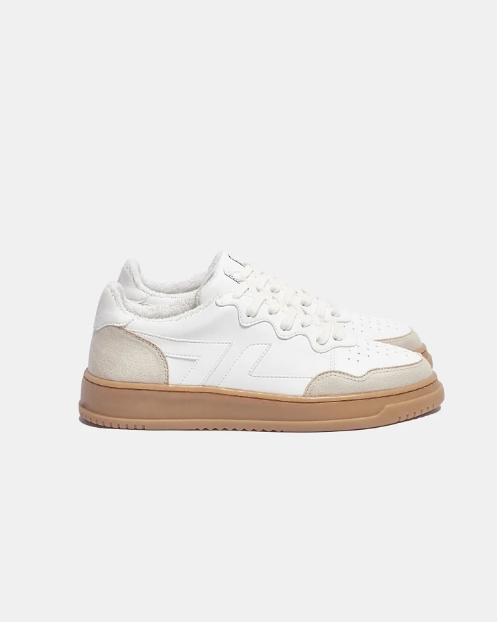 Zèta Herren vegan Sneaker Bêta B2 Weiß