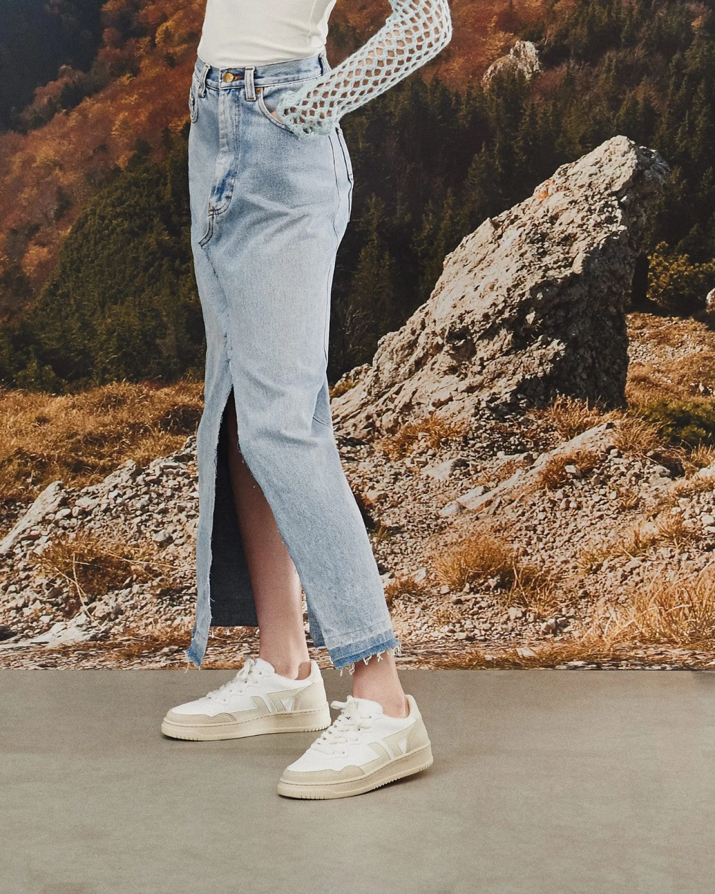 Zèta Herren vegan Sneaker Bêta B1 Beige – Ansicht 2