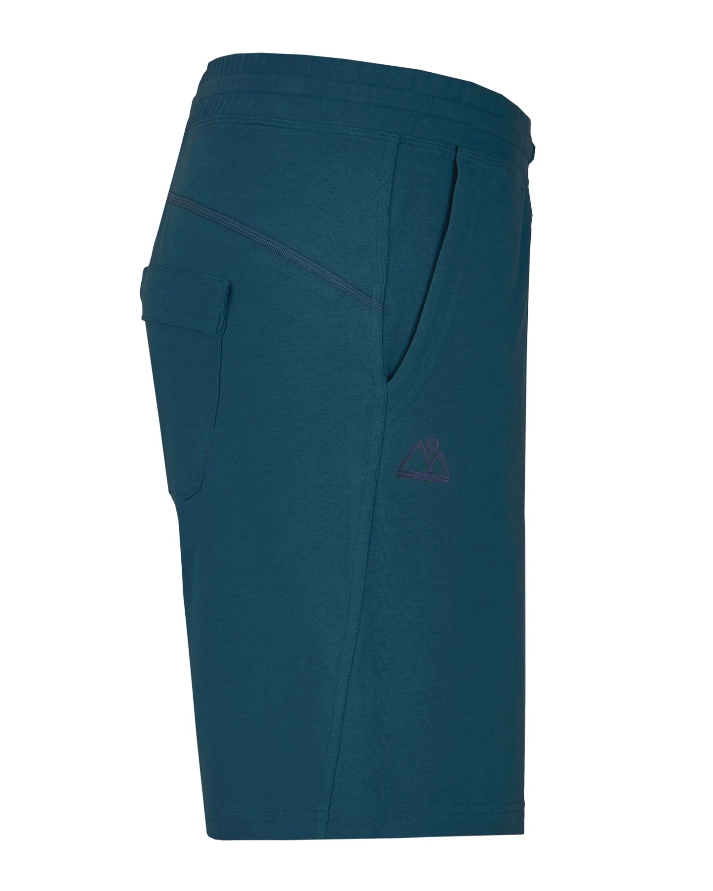 nice to meet me Herren vegan Shorts Classic Cosmos Blau – Ansicht 2
