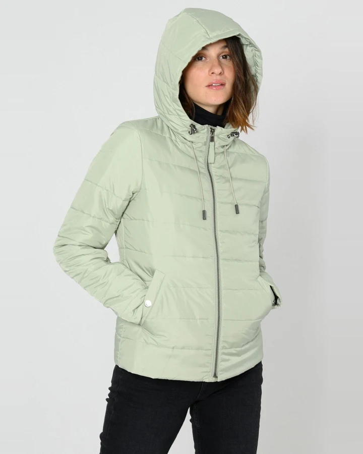 ThokkThokk Damen vegan Jacke Classic Wüste Salbei Grün