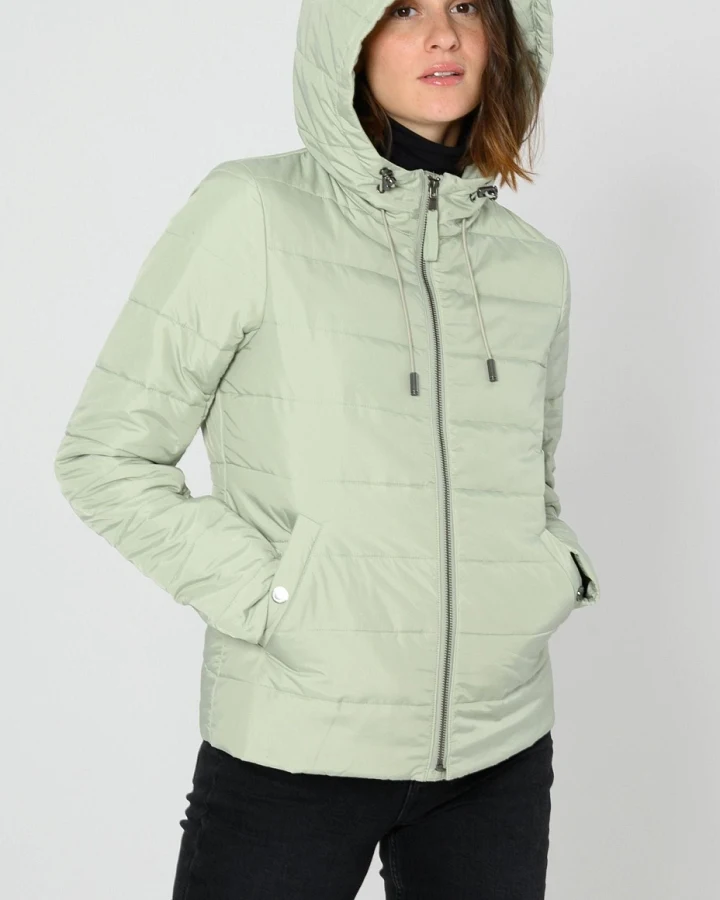 ThokkThokk Damen vegan Jacke Classic Wüste Salbei Grün