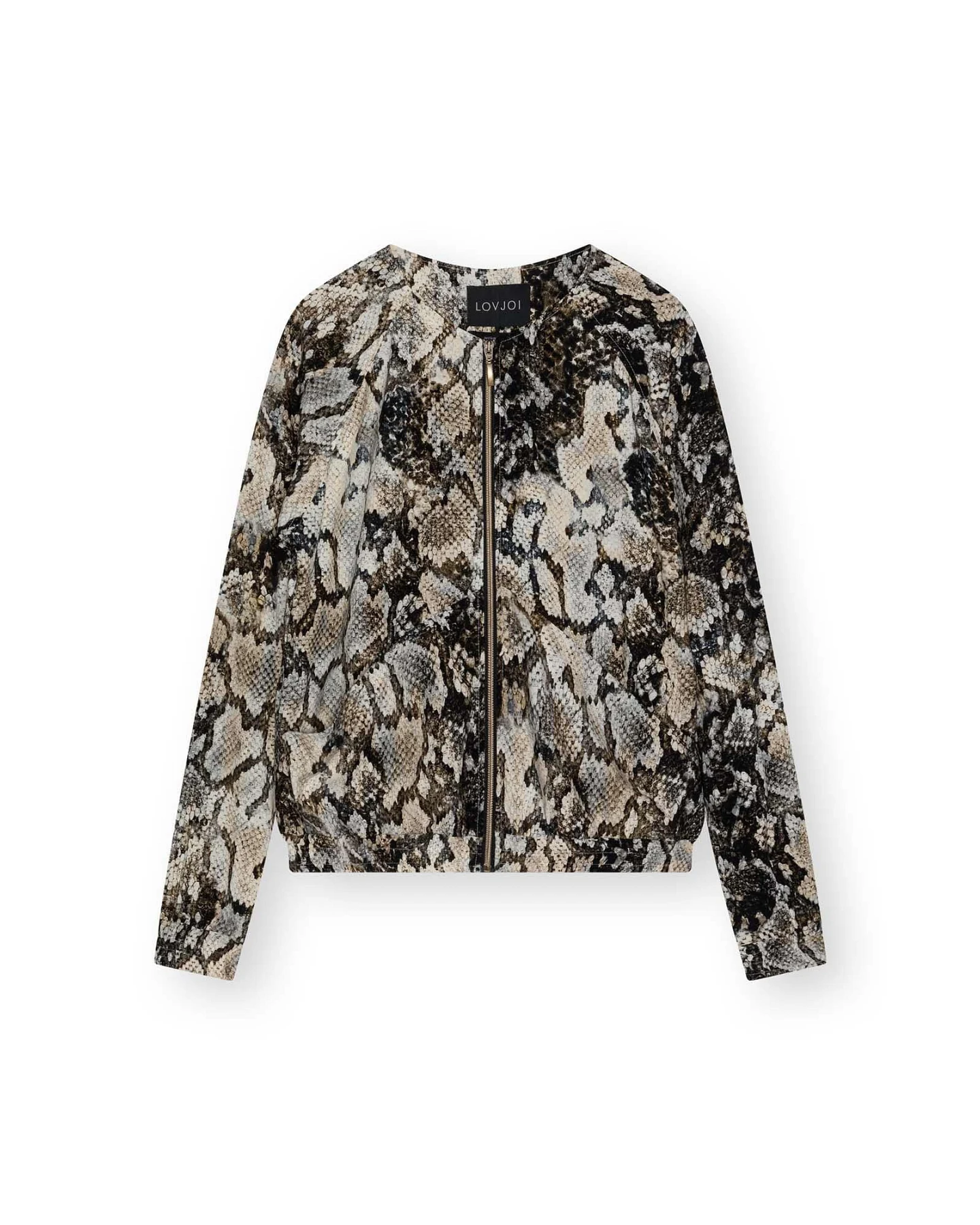 Lovjoi Damen vegan Bluse Jacke Boca Python – Ansicht 2