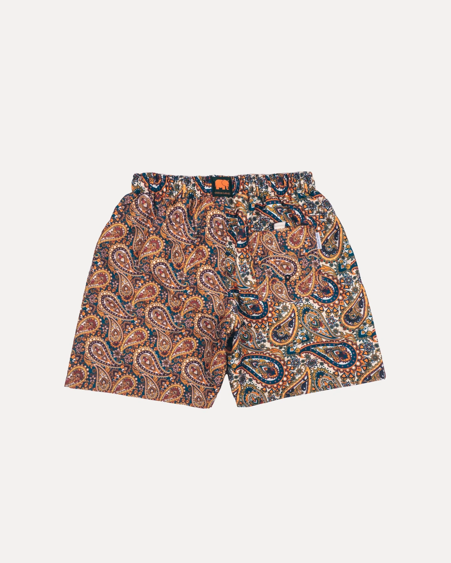 Trendsplant Herren vegan Badehose Ocean Paisley – Ansicht 2