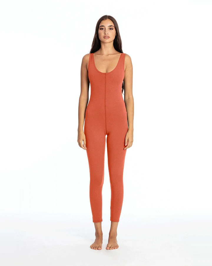 RAVENS VIEW IBIZA Damen vegan Jumpsuit Yoga Erde Rot