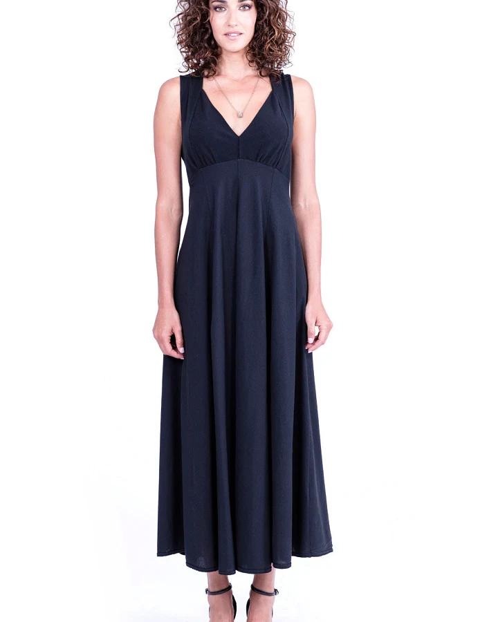 RAVENS VIEW IBIZA Damen vegan Kleid Wien Schwarz