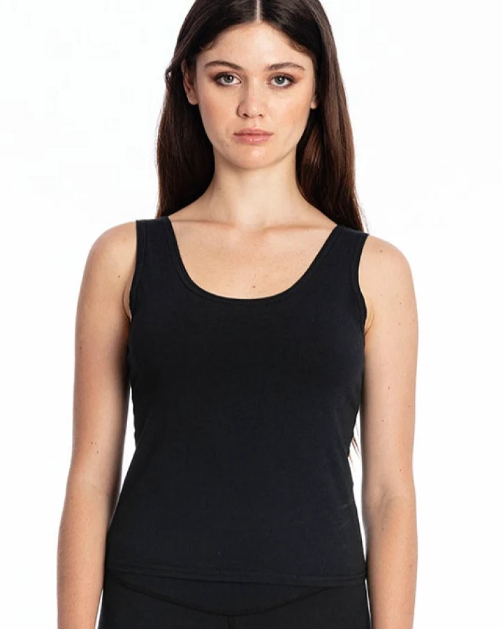 RAVENS VIEW IBIZA Damen vegan Top Goa Schwarz