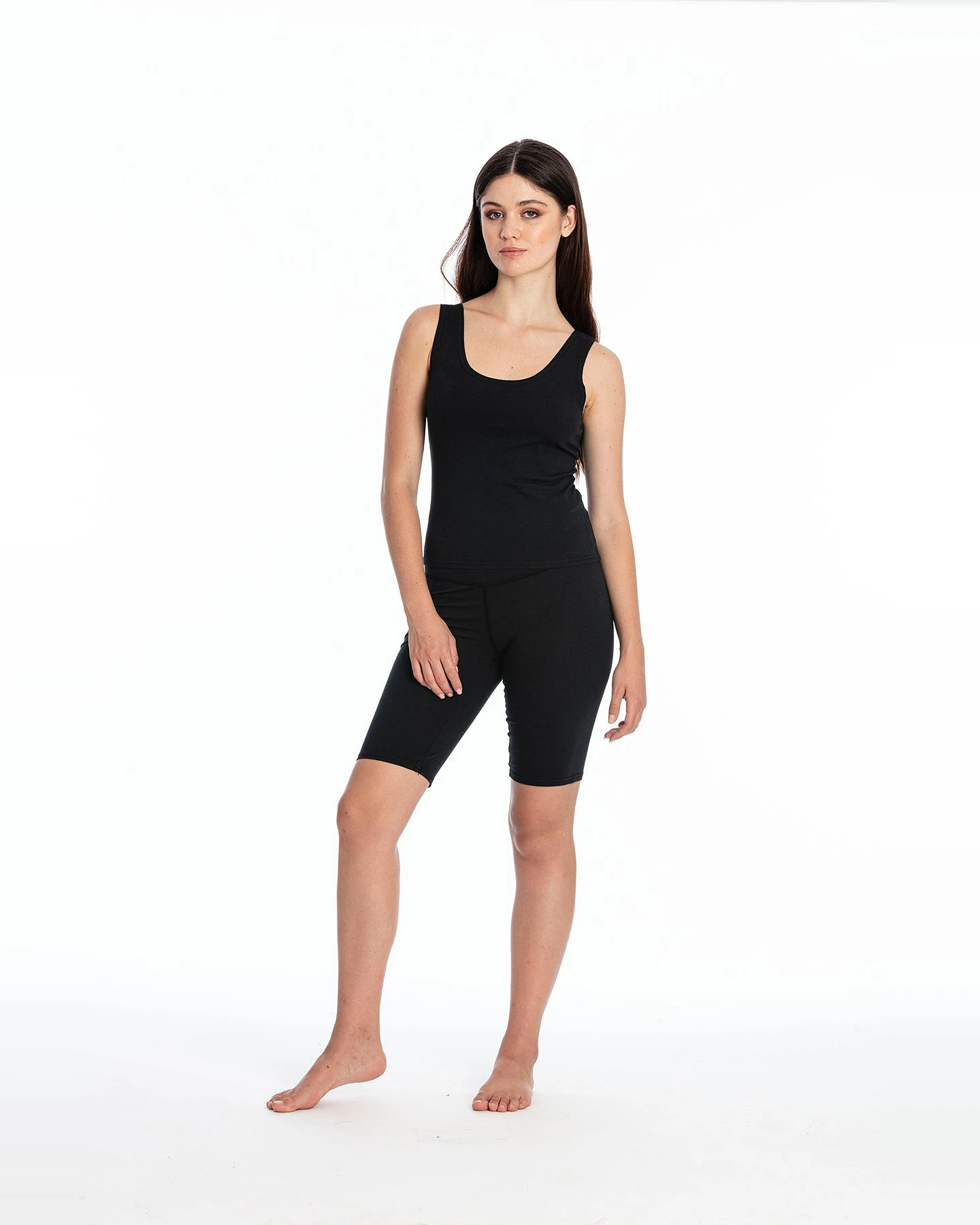 RAVENS VIEW IBIZA Damen vegan Top Goa Schwarz – Ansicht 2