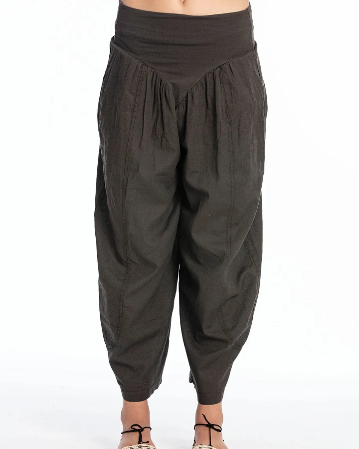 RAVENS VIEW IBIZA Damen vegan Hose Marlow Anthrazitgrau