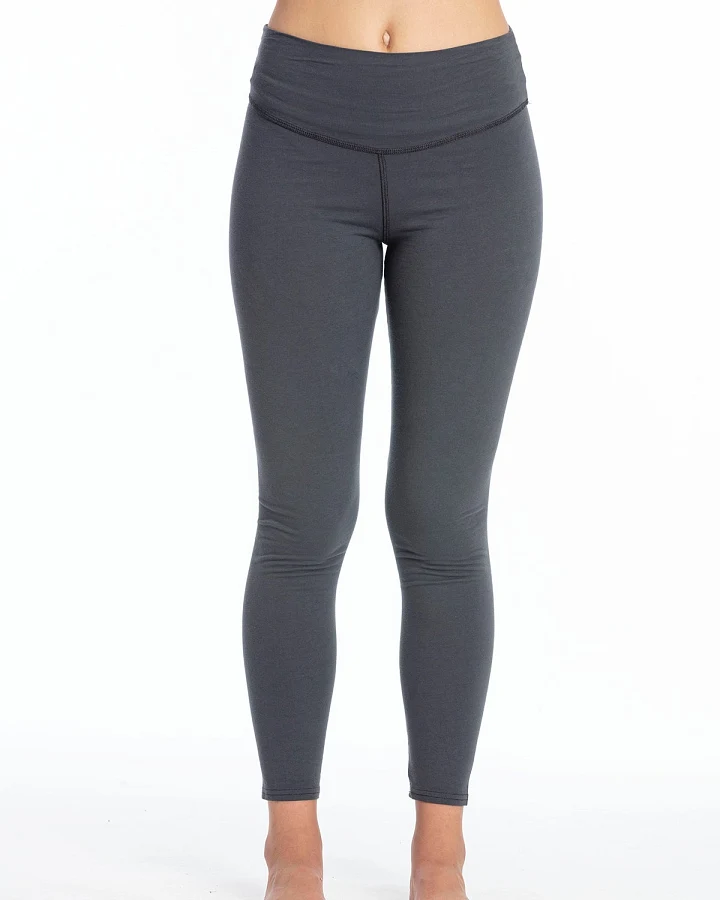 RAVENS VIEW IBIZA Damen vegan Legging Deva Lava Blau