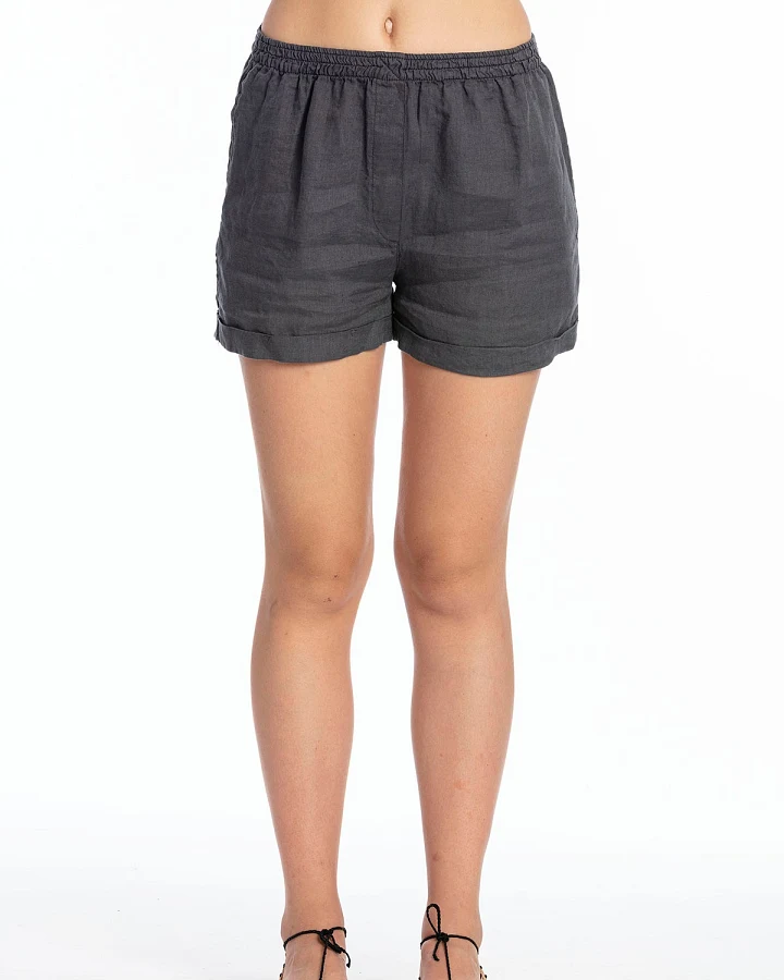 RAVENS VIEW IBIZA Damen vegan Shorts Creta Lava Blau