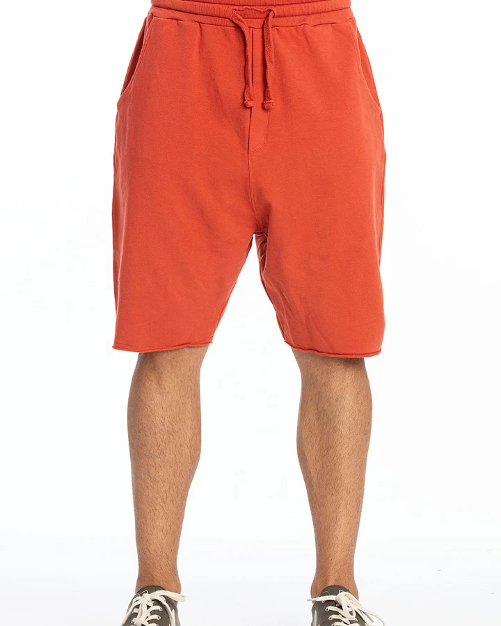 RAVENS VIEW IBIZA Herren vegan Kurze Hose L.A Terracotta Orange