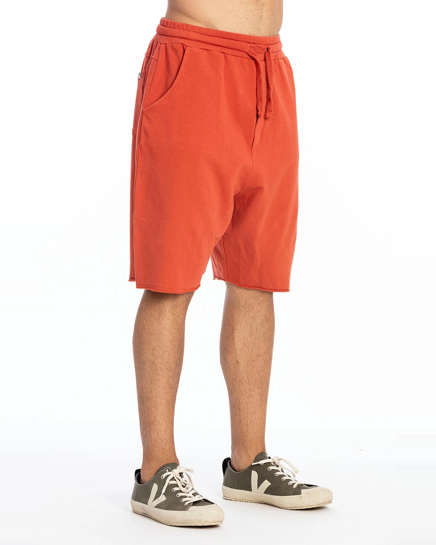 RAVENS VIEW IBIZA Herren vegan Kurze Hose L.A Terracotta Orange – Ansicht 2