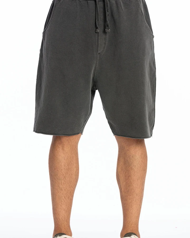 RAVENS VIEW IBIZA Herren vegan Kurze Hose L.A Anthrazitgrau