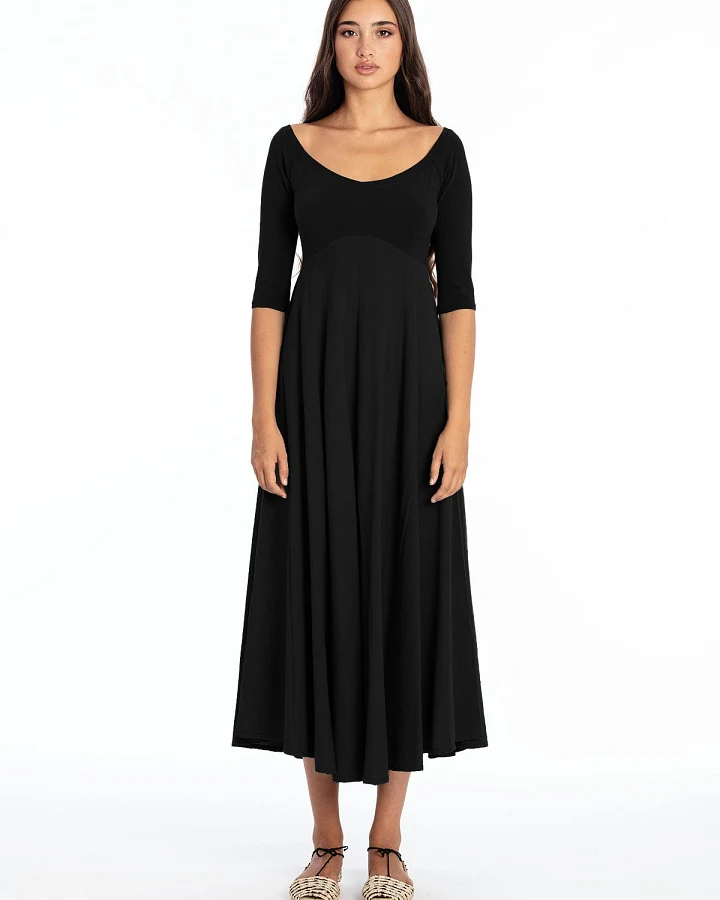 RAVENS VIEW IBIZA Damen vegan Kleid Monica Schwarz