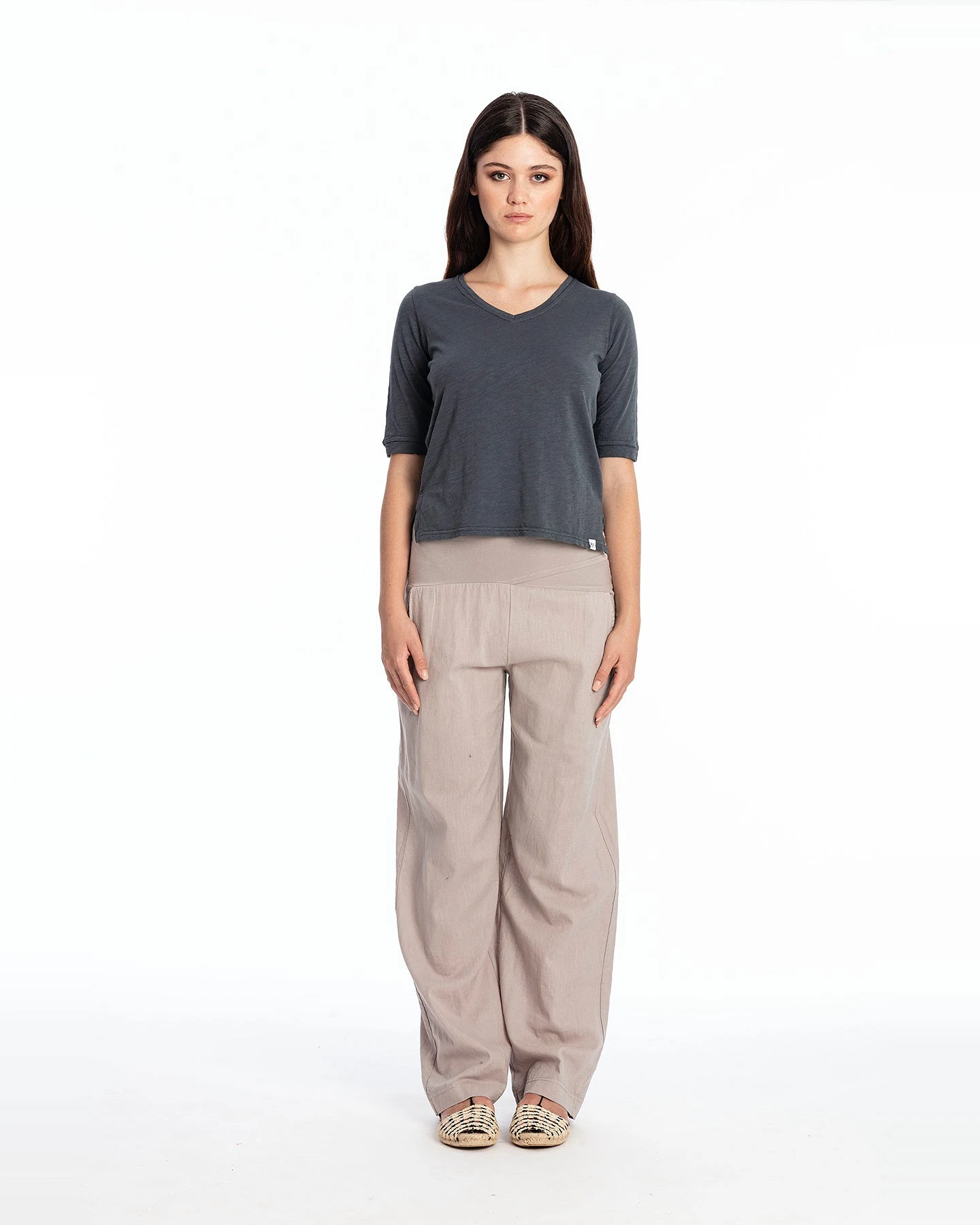 RAVENS VIEW IBIZA Damen vegan Oberteil Lisa Lava Blau – Ansicht 2