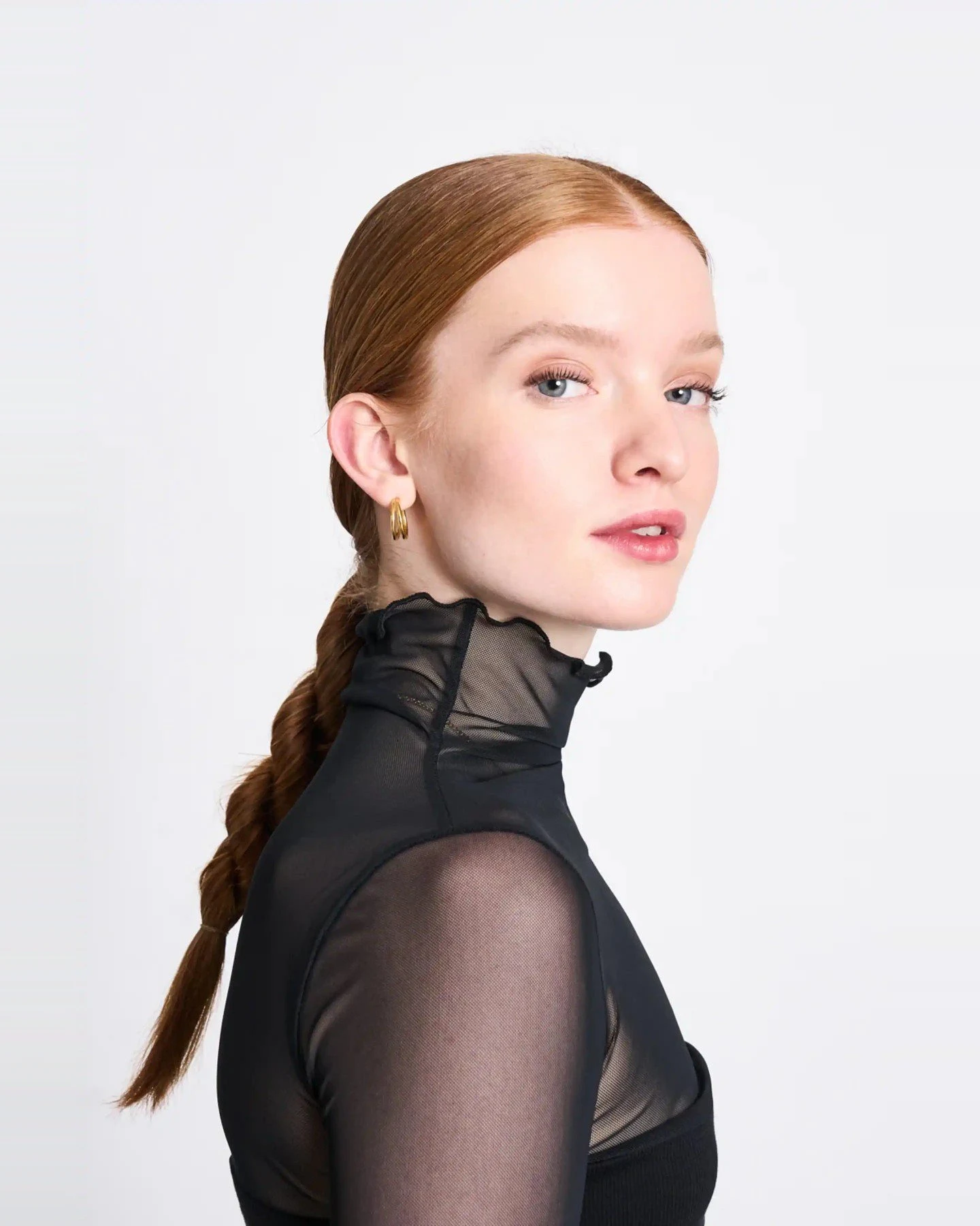 Longsleeve Turtleneck Pluie Schwarz – Ansicht 3