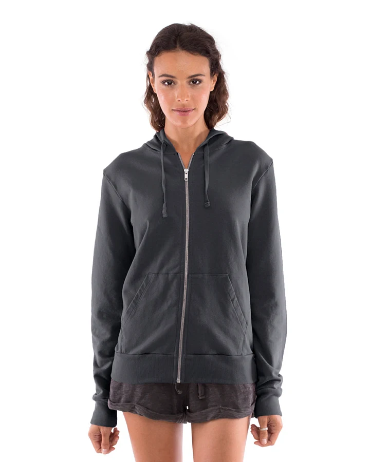RAVENS VIEW IBIZA Damen vegan Hoodie Zip Vedra Lava Blau