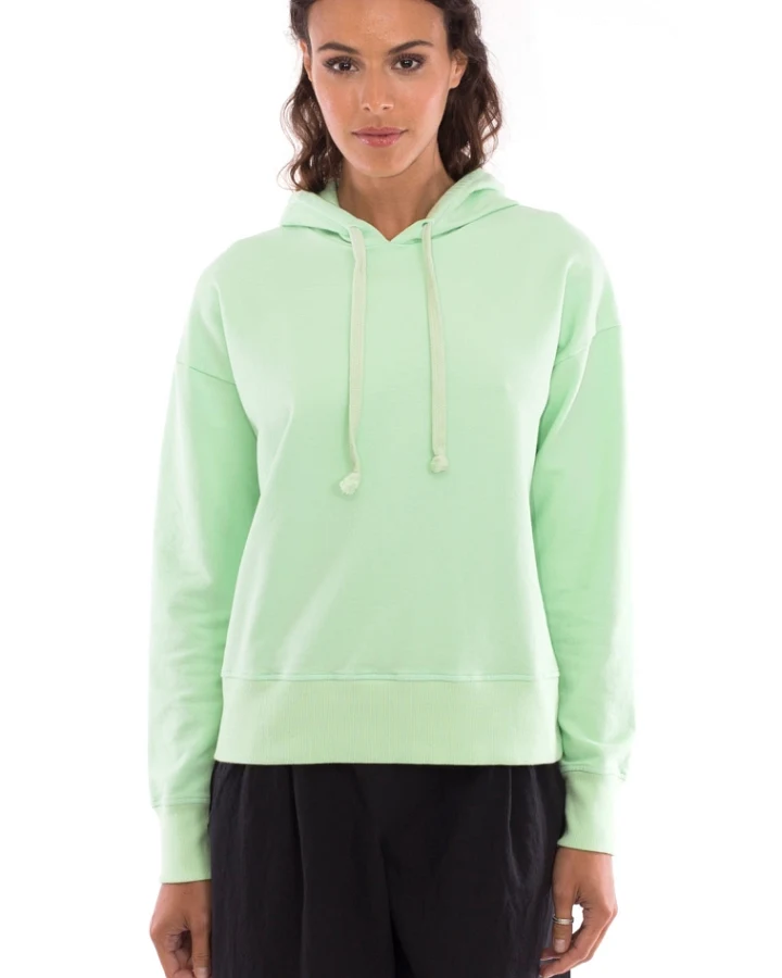 RAVENS VIEW IBIZA Damen vegan Hoodie Vedra Mintgrün