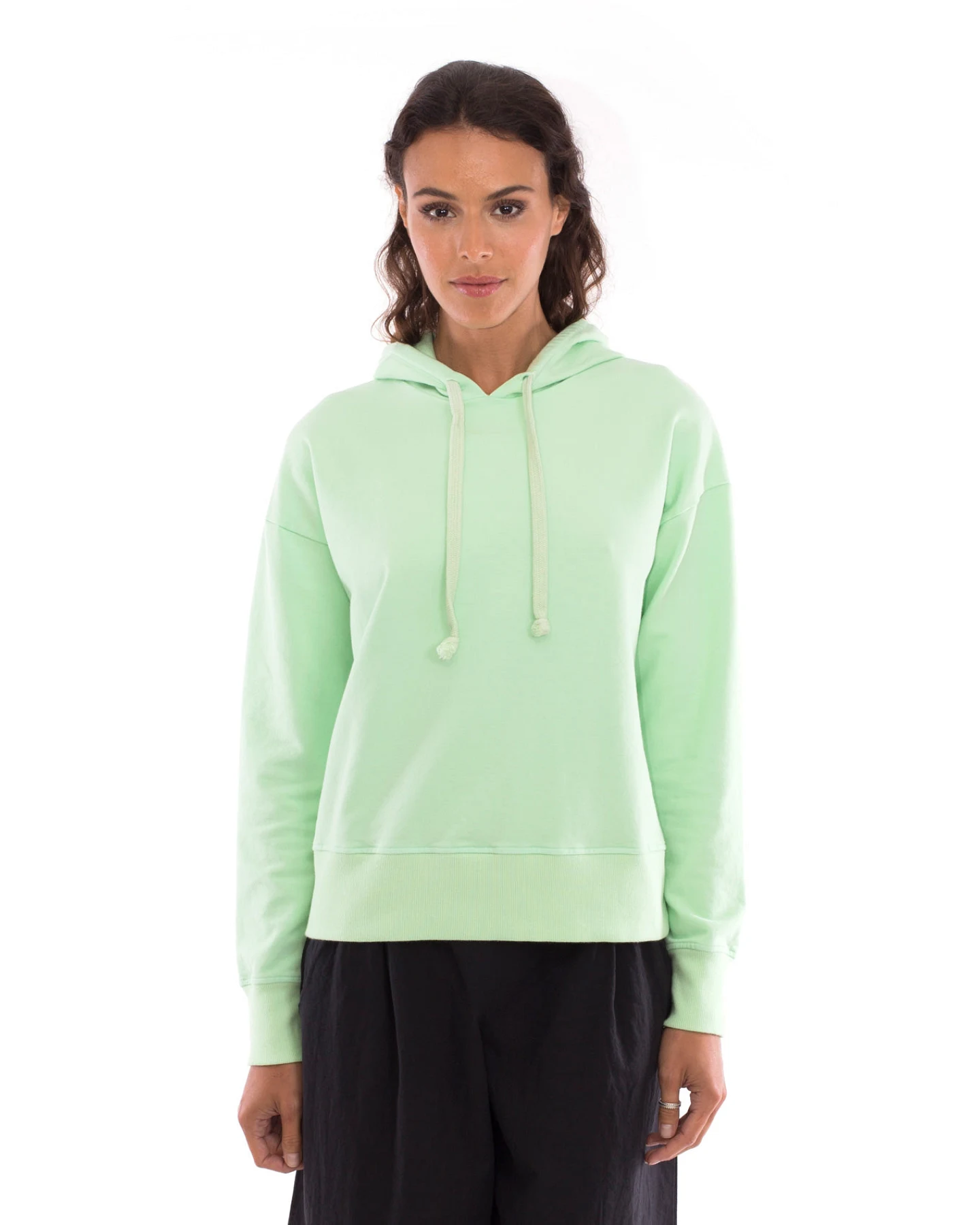RAVENS VIEW IBIZA Damen vegan Hoodie Vedra Mintgrün – Ansicht 2