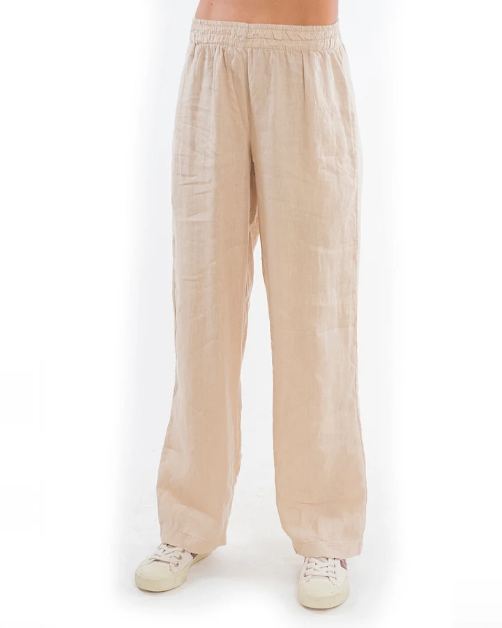 RAVENS VIEW IBIZA Damen vegan Hose Amalfi Sand Beige