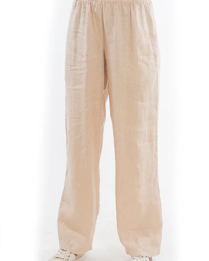 RAVENS VIEW IBIZA Damen vegan Hose Amalfi Sand Beige