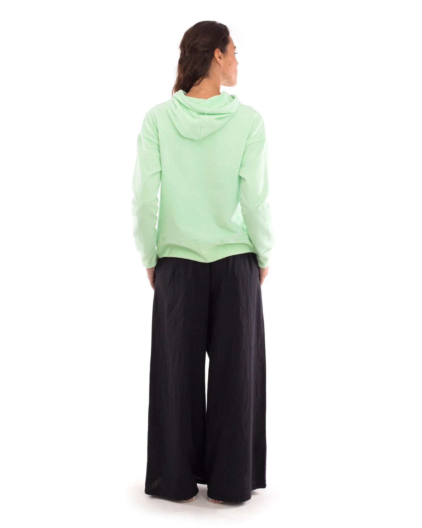 RAVENS VIEW IBIZA Damen vegan Hose Eva Schwarz – Ansicht 2