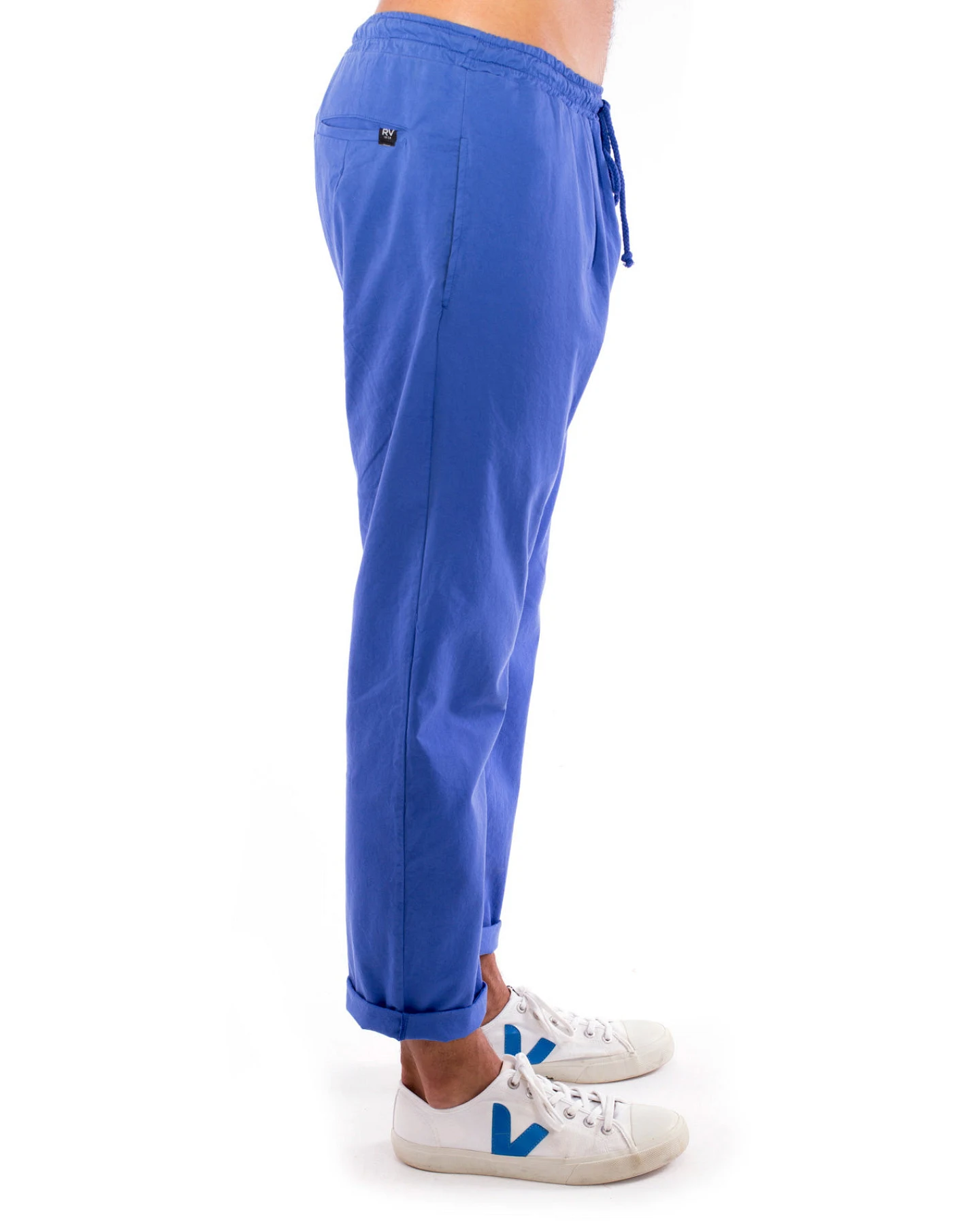 RAVENS VIEW IBIZA Herren vegan Hose Monaco Klein Blau – Ansicht 2
