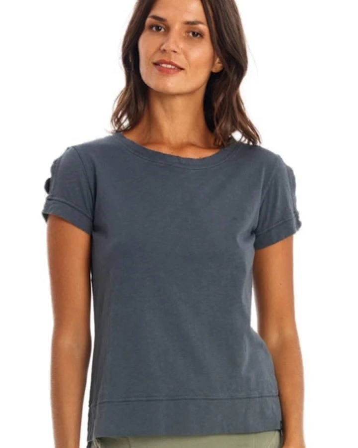RAVENS VIEW IBIZA Damen vegan Oberteil Mila Lava Blau