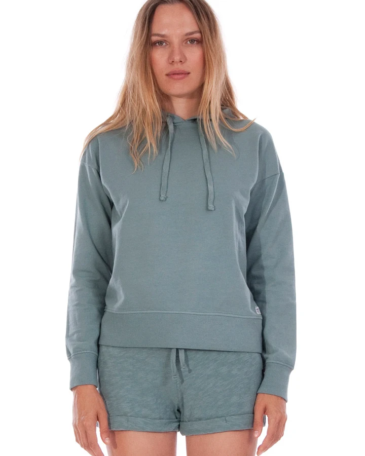 RAVENS VIEW IBIZA Damen vegan Hoodie Vedra Chinois Grün