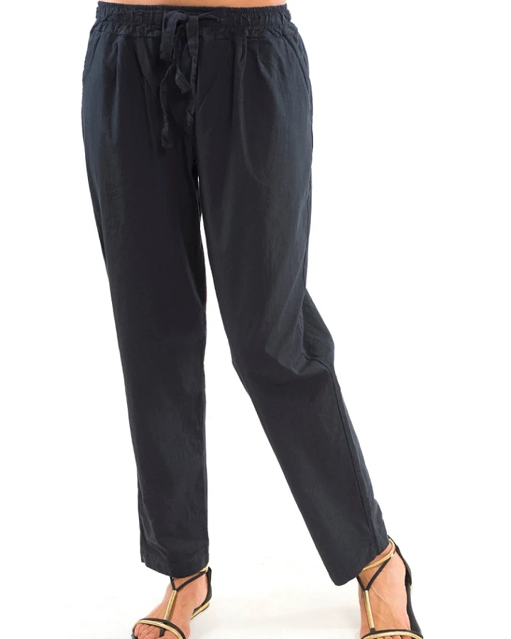 RAVENS VIEW IBIZA Damen vegan Hose Santorini Schwarz