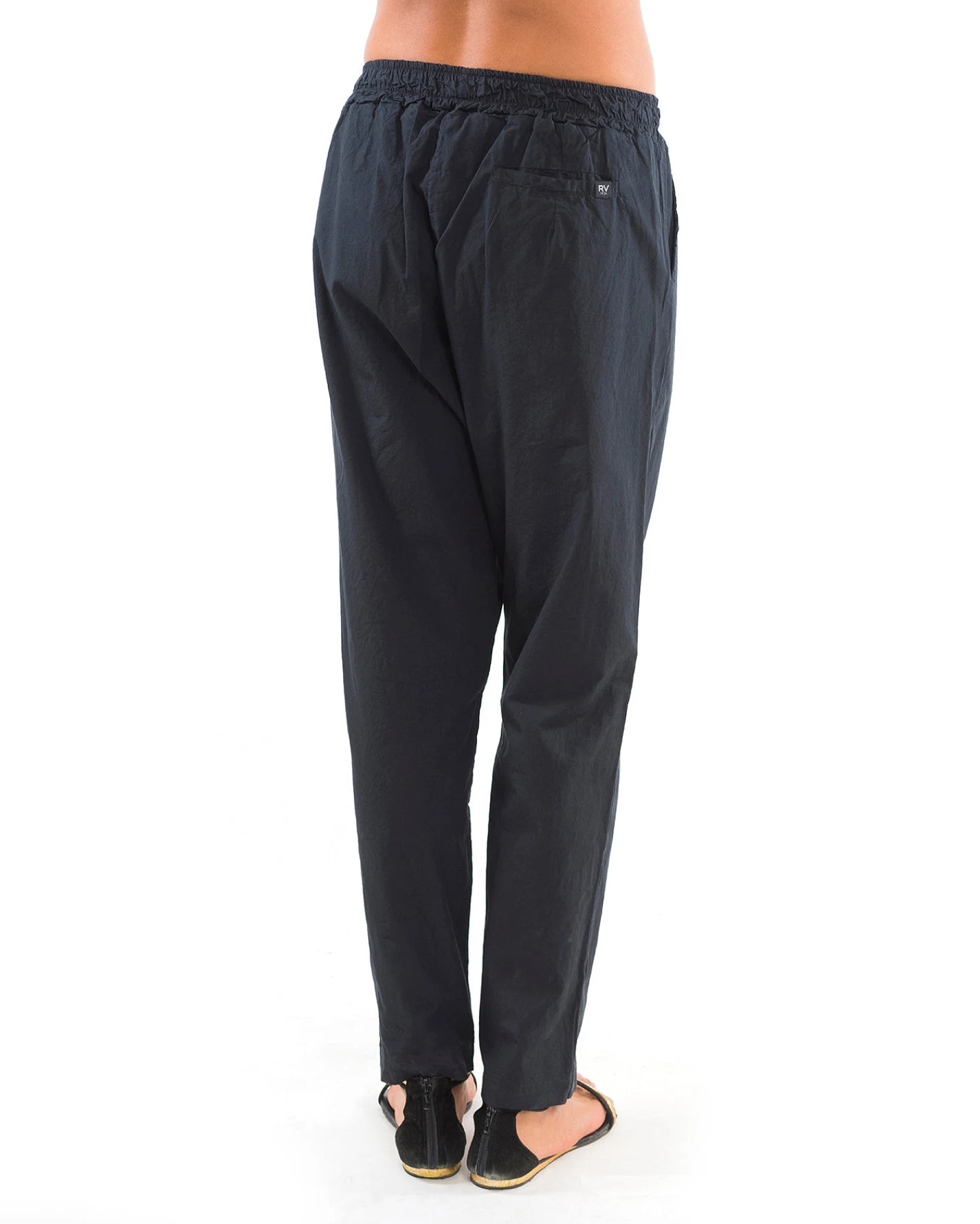 RAVENS VIEW IBIZA Damen vegan Hose Santorini Schwarz – Ansicht 2