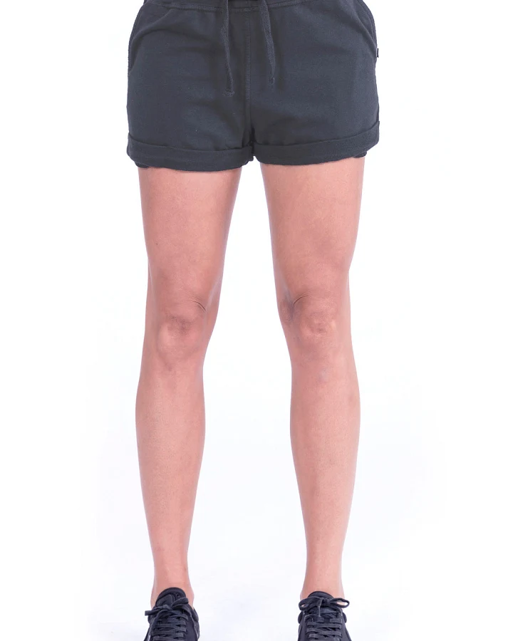 RAVENS VIEW IBIZA Damen vegan Mini Shorts Anthrazitgrau
