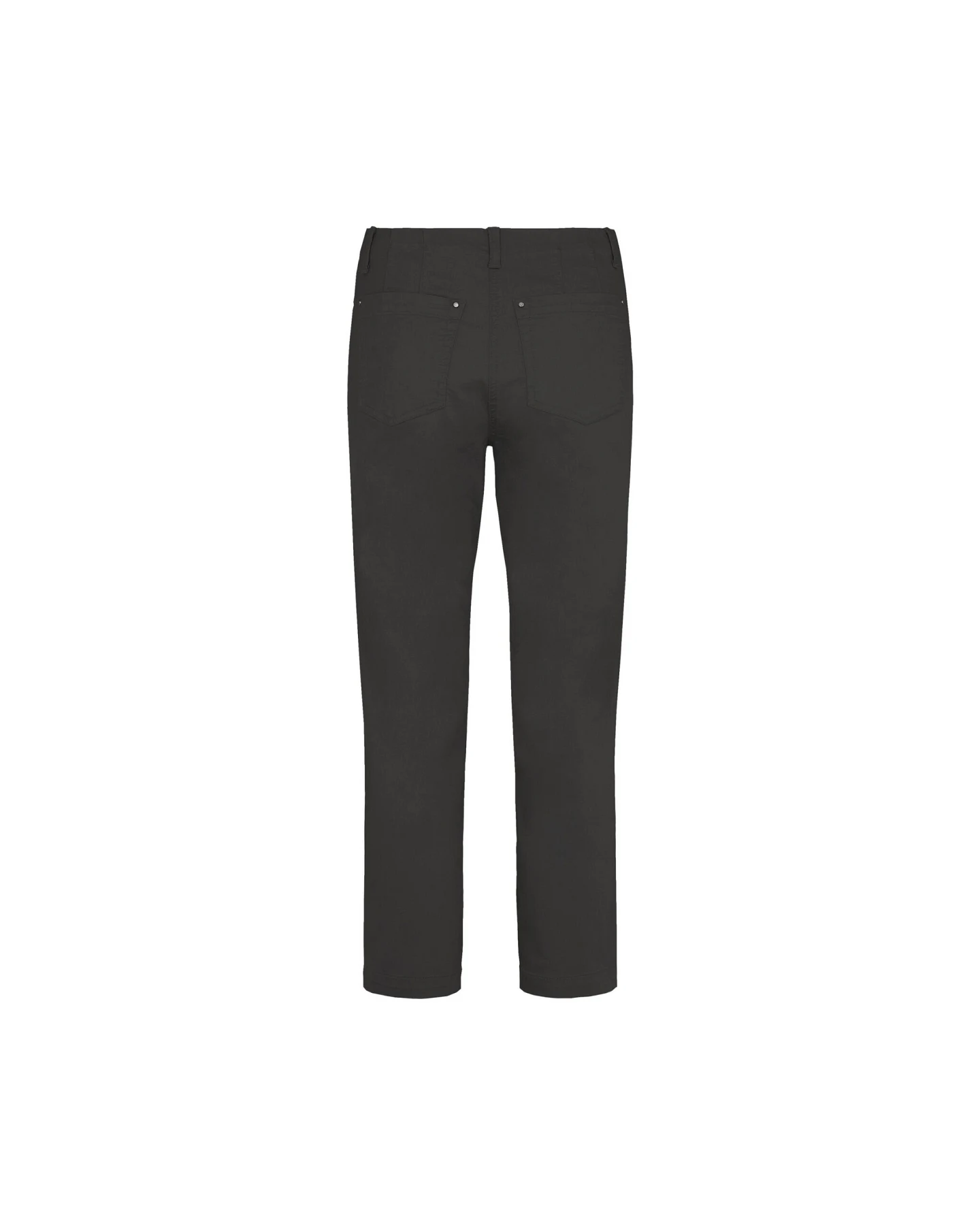 LAURIE Damen vegan Hose Piper Regular Crop Schwarz – Ansicht 2