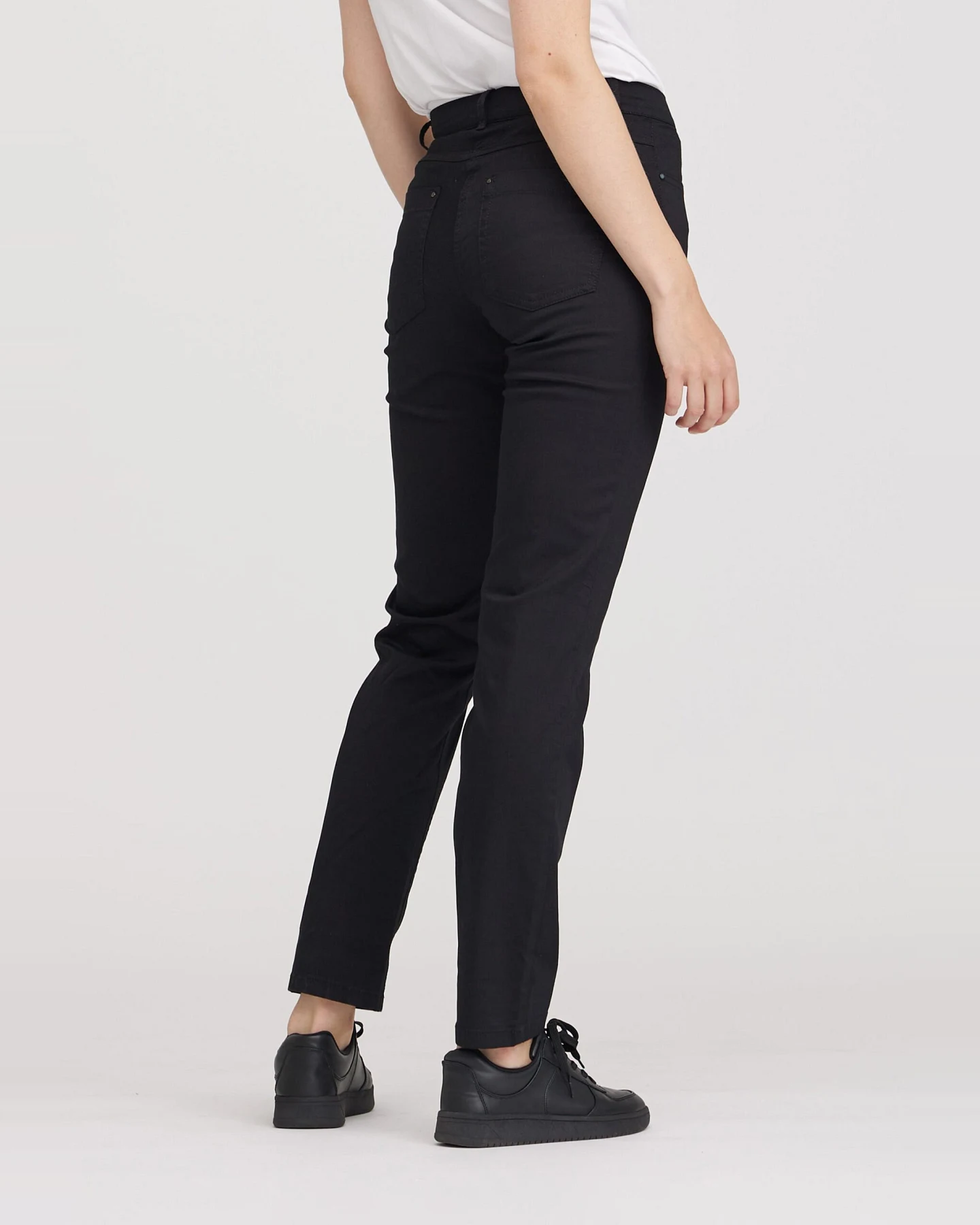 LAURIE Damen vegan Charlotte Regular Ll - Schwarz – Ansicht 2