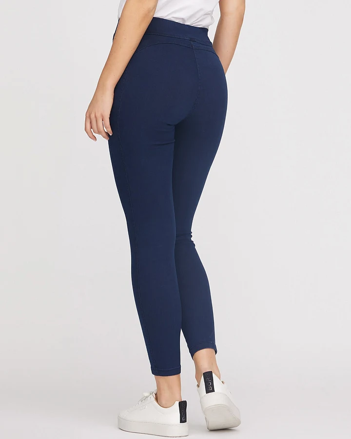 LAURIE Damen vegan Serene Slim Sl - Dunkelblauer Denim