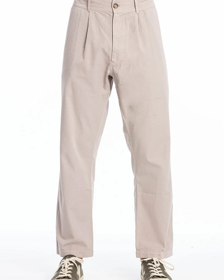 RAVENS VIEW IBIZA Herren vegan Hose Luc Stone Grey